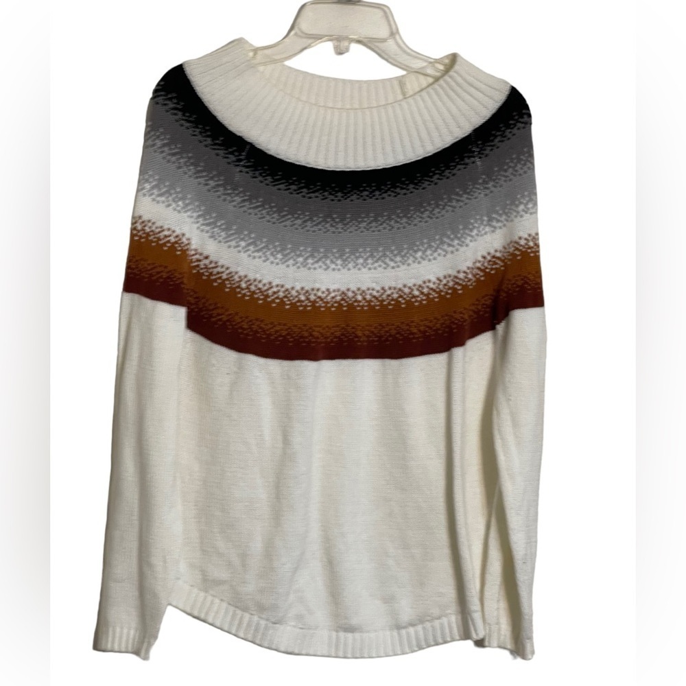 OVLA crew neck semi ombré pull over sweater. Size Med GUC - Picture 2 of 6